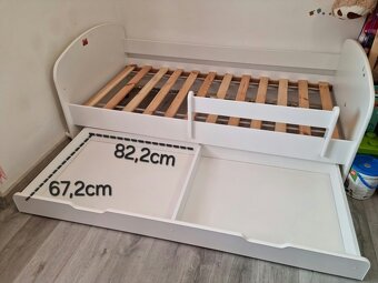 Postel s úložným šuplíkem - 2