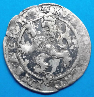Stříbrná mince Čechy císař Rudolf II. + ZAMLUVENO + - 2