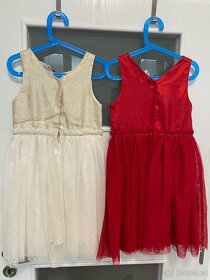 Šaty H&M červené nebo zlaté 128 - 2