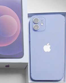 iPhone 12 Mini Purple KONDICE BATERIE 100% TOP - 2