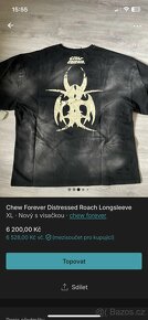 Chew Forever Distressed Roach Longsleeve - 2