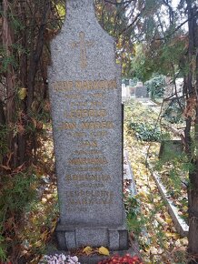 Hrobové místo na Vinohradském hřbitově v Praze - 2
