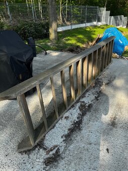 Dřevěné schody ideální na chatu nebo na stavbu - 2