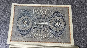 Bankovky 50 Marek rok 1919 - 2