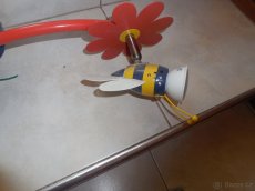 Dětský lustr 70 cm včelka, motýlek a beruška - 2