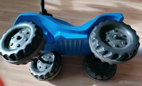 Zánovní Odrážedlo - modrá motorka - 2
