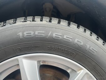 Alu kola ENZO 15" + nové zimní pneu Nokian snoowproof 1 - 2