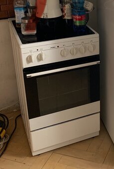 Elektricky sporak Mora sklokeramicka deska - 2