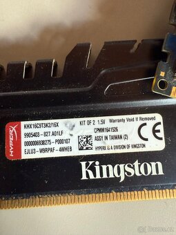 Kingston HyperX KHX16C9T3K2/16X - 2