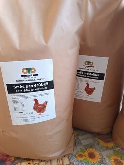 Granule a šrot pro slepice, kačeny, brojlery - 2