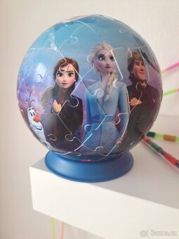 Svítící 3D puzzle Frozen - 2
