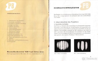 promítačka P8 návod - 2