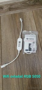 Wifi, bluetooth a IR ovladače pro RGB led pásky 5050 - 2