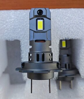 Kvalitní LED H7 6500K 60W 1:1 s chlazením - 2