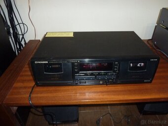 Nabízím tape deck Pioneer CT-W420R. Plně funkční. Jen co je - 2