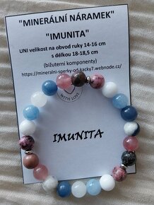 Minerální náramek "Imunita" - 2
