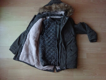 Zimní klučičí bunda zn. F&F 2V1 vel. 140 - 2