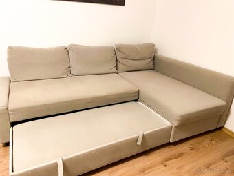 Rohová rozkládací sedačka IKEA Friheten s úložným prostorem - 2