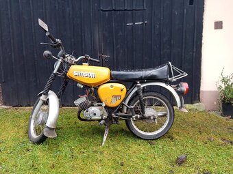 Simson S51 Electronic – 4 rychlosti, původní stav s TP - 2