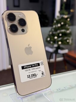 iPhone 14 Pro - 128GB - GOLD - 6M ZÁRUKA - 2