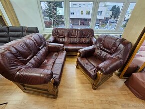 Kožená sedací souprava Romeo 3+2+1 - 2