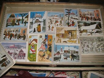 staré pohlednice, svět, různé - 2