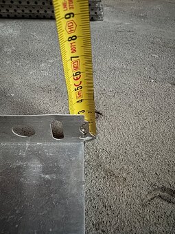 Zakládací lišta AL s okapničkou 100 mm - 2