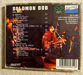 Prodám CD raritu české kapely SOLOMON BOB - 2