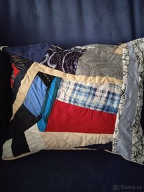 Dekorativní polštářek patchwork - 2