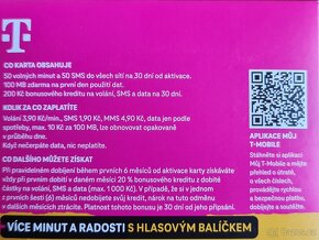 TELEFONNÍ SIM KARTA - 2