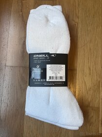 Bílé vysoké sportovní ponožky O’Neill - 3 páry - 2