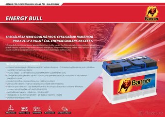 Banner Energy Bull 100Ah trakční baterie - 2
