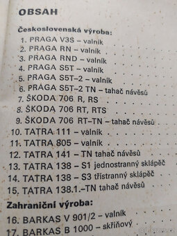 SCHEMATA El. ZAPOJENÍ UŽITKOVÝCH AUTOMOBILŮ, 1967 - 2
