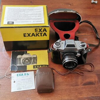 Fotoaparát EXA II.B + expozimetr leningrad 2 - 2