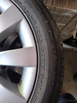 Zimní komplety BMW 5x120, ET20, 7,5x17J - 2
