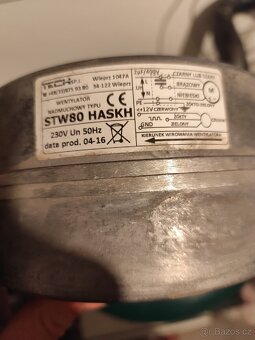Kotlový ventilator STW80 - 2