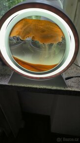 Pohyblivá písková malba s led osvětlením - 2