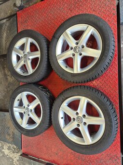 205/55 R16 91H orig.VW ALU DUNLOP WINTER SPORT 4D 2x6,5mm - 2