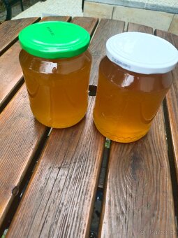 Sklenice na med 0, 75 Ltr. s víčkem za 5Kč/ kus. Cca 100ks. - 2