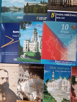 Sada oběžných mincí ČR a Československo - 2