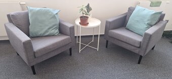 IKEA stolek a dvě křesla - 2