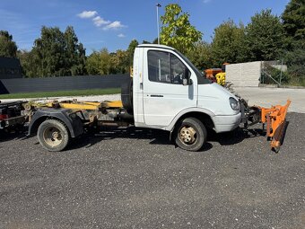 Rychloupínací adapter nosič deska radlice Gaz Gazelle Iveco - 2