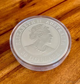Stříbrná investiční mince Kookaburra - 2