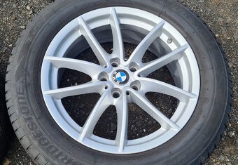 Orig. Alu kola BMW X3, X4 5x112 Bridgestone 225/60R18, 7mm - 2