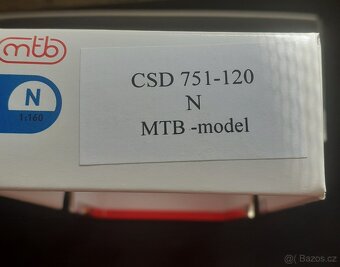 Lokomotiva 751-120 v meritku N - 2