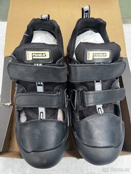 Pracovní boty 43 panda ocelova spicka - 2