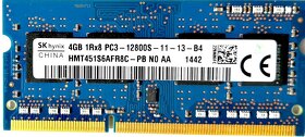 So-Dimm DDR3/DDRL RAM moduly 4GB - 2