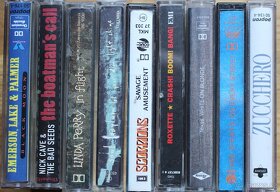 Kazety (MC) z 80. - 90. let. - 2