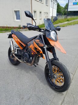 KTM SM 690 LC4 2007, rozprodám po dílech - 2