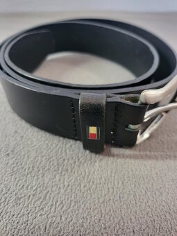 Originální kožený pásek Tommy Hilfiger – velikost 85 - 2